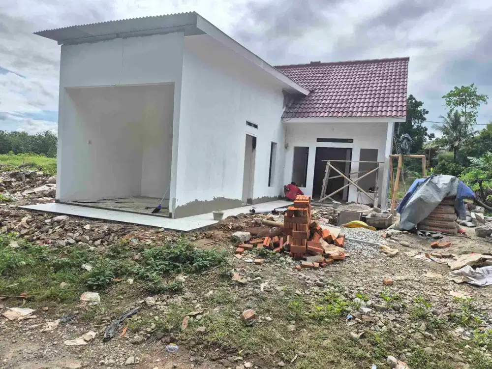 rumah pinggir jalan kampung bisa buat usaha depan perumahan