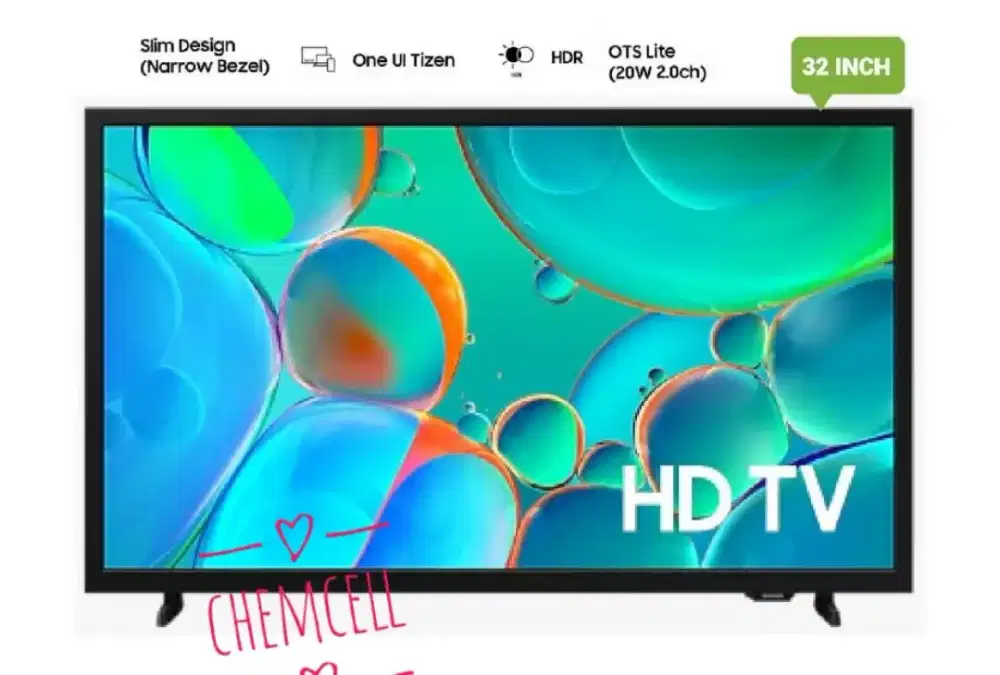 TV LED SAMSUNG 32INCH - H5000F HD NEW SEGEL BOX