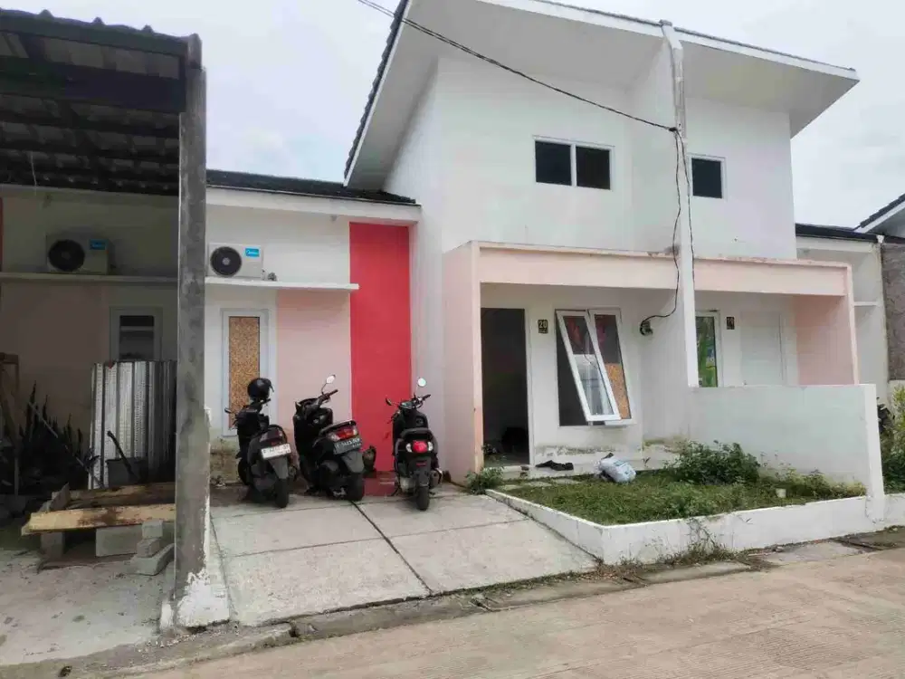 rumah cluster lunas deket polda banten luas 72 m2