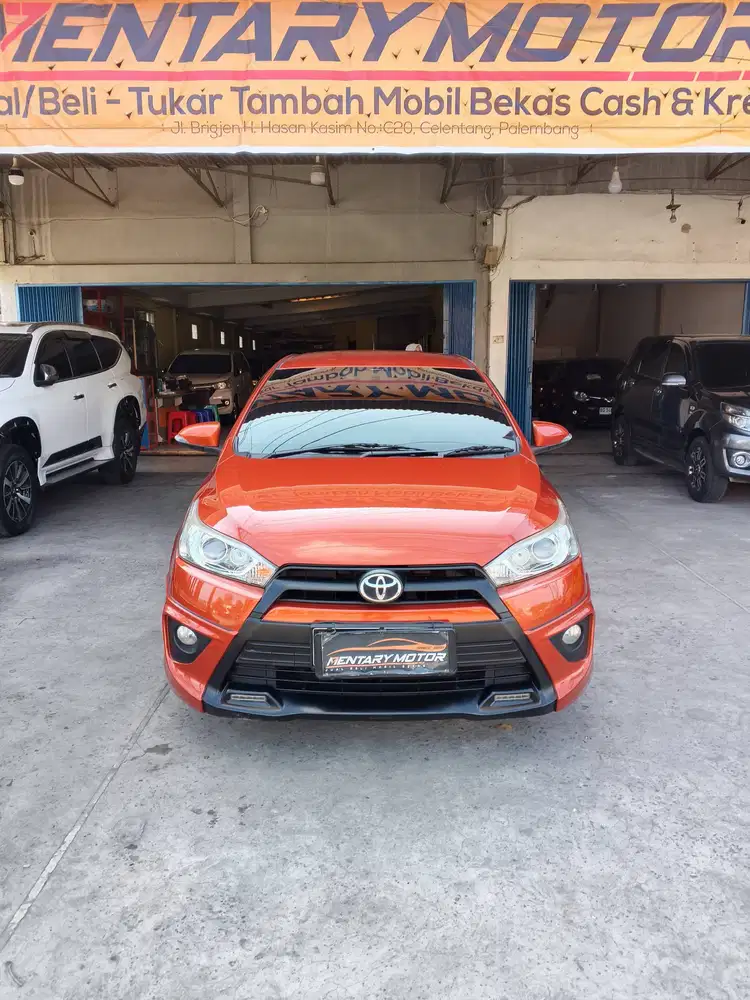 [KM 78RB] Yaris 1.5 TRD CVT Automatic Orange Metalik Tahun 2016 Kece