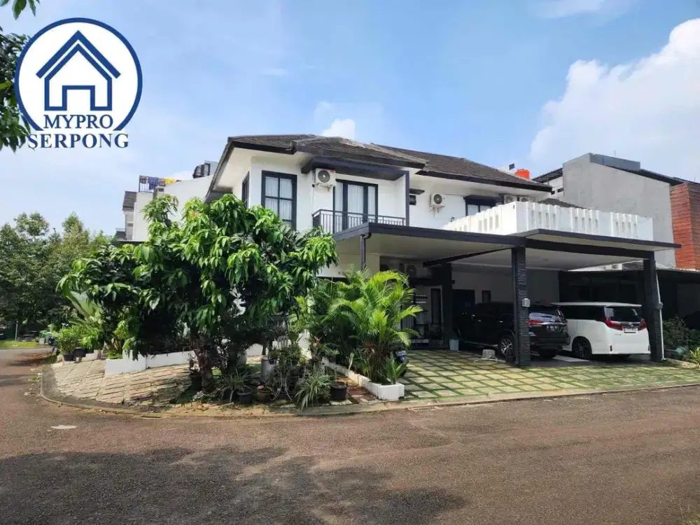 For Sale Rumah hoek di Kencana Loka BSD