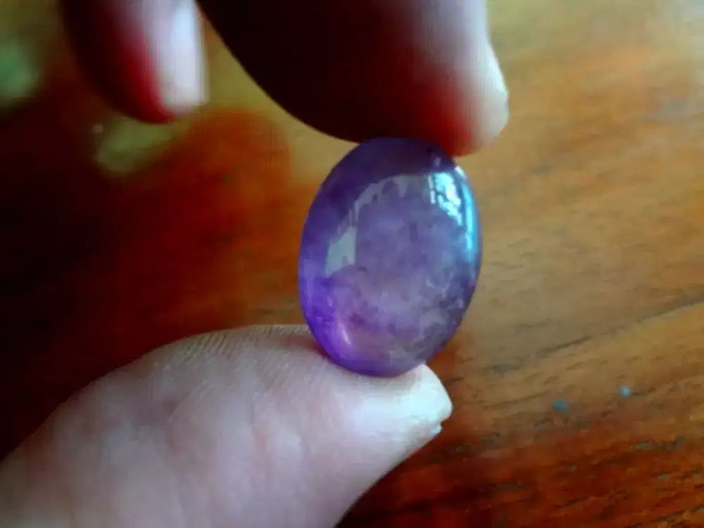 BATU KECUBUNG UNGU NATURAL