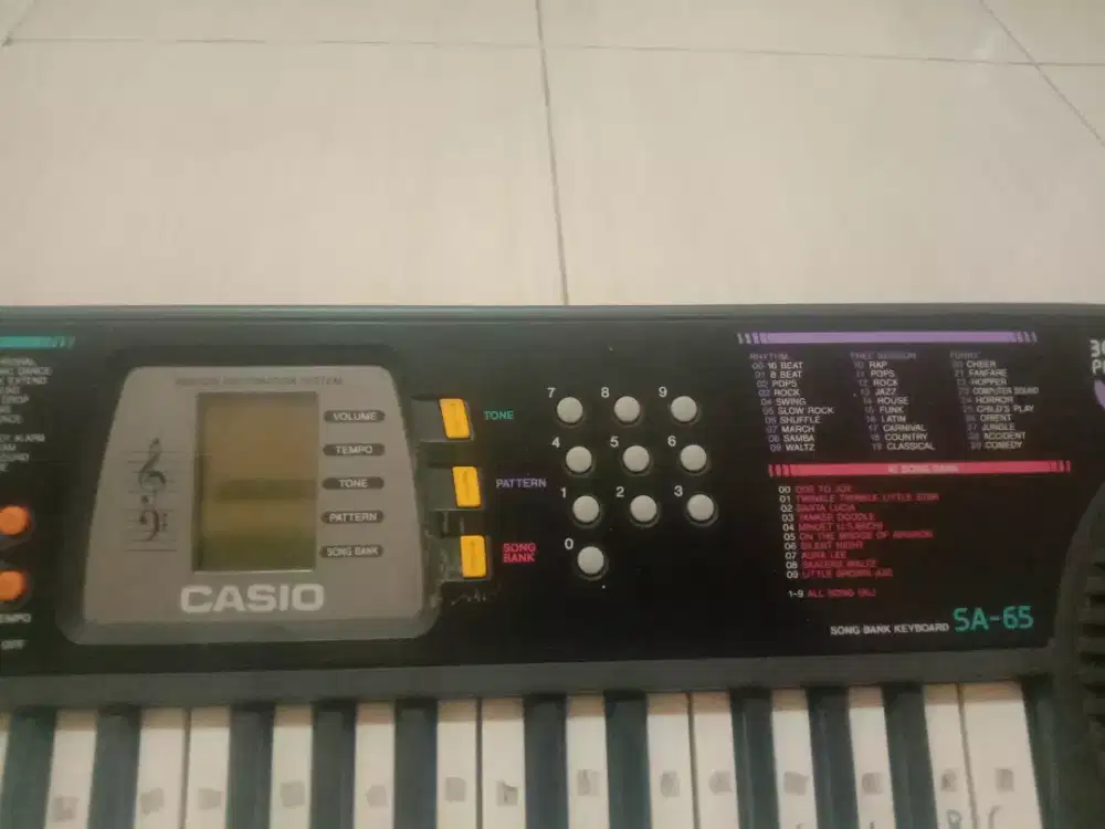 Keyboard organ Casio sa-65