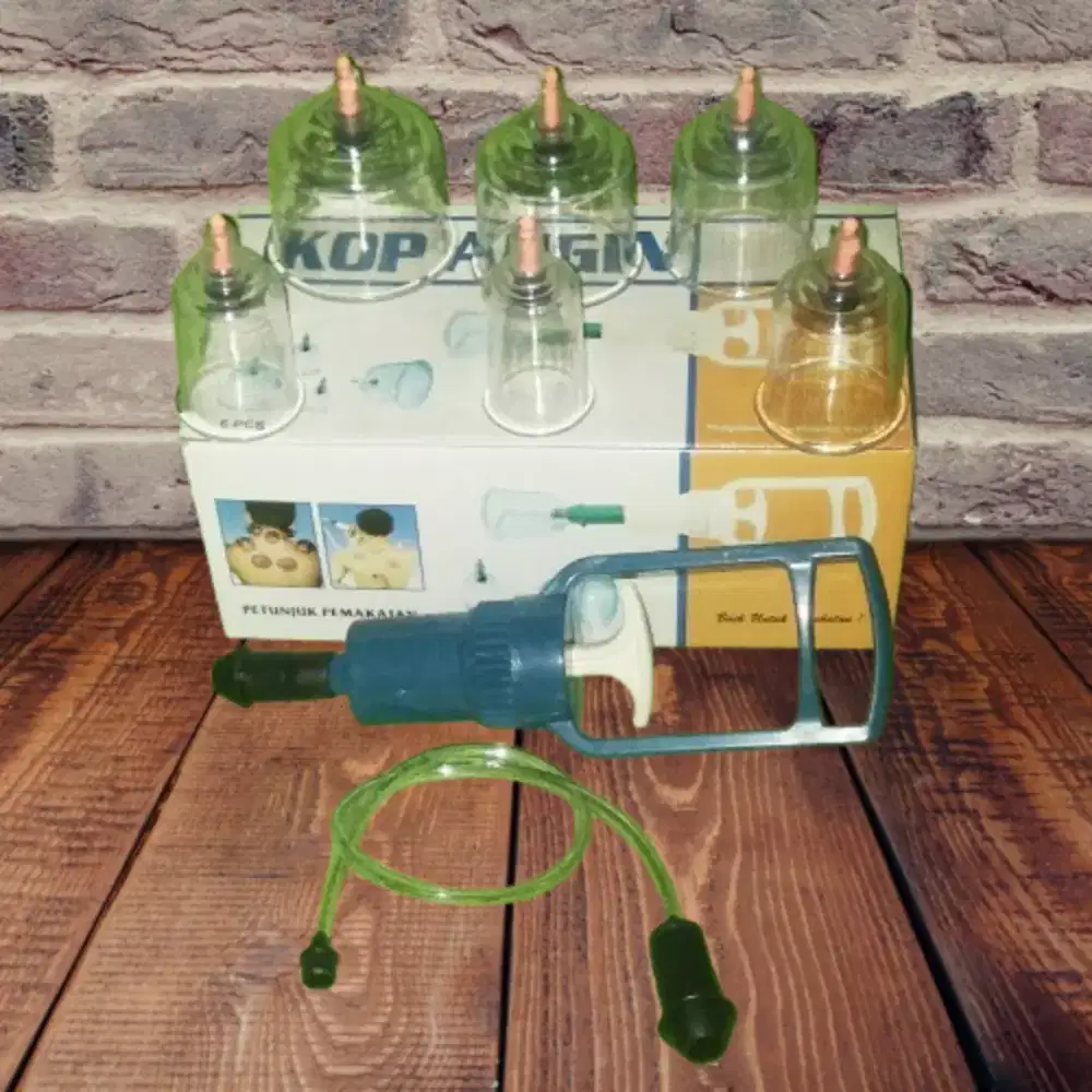 Alat Terapi KOP ANGIN 6 Cup Vakuum Akupuntur