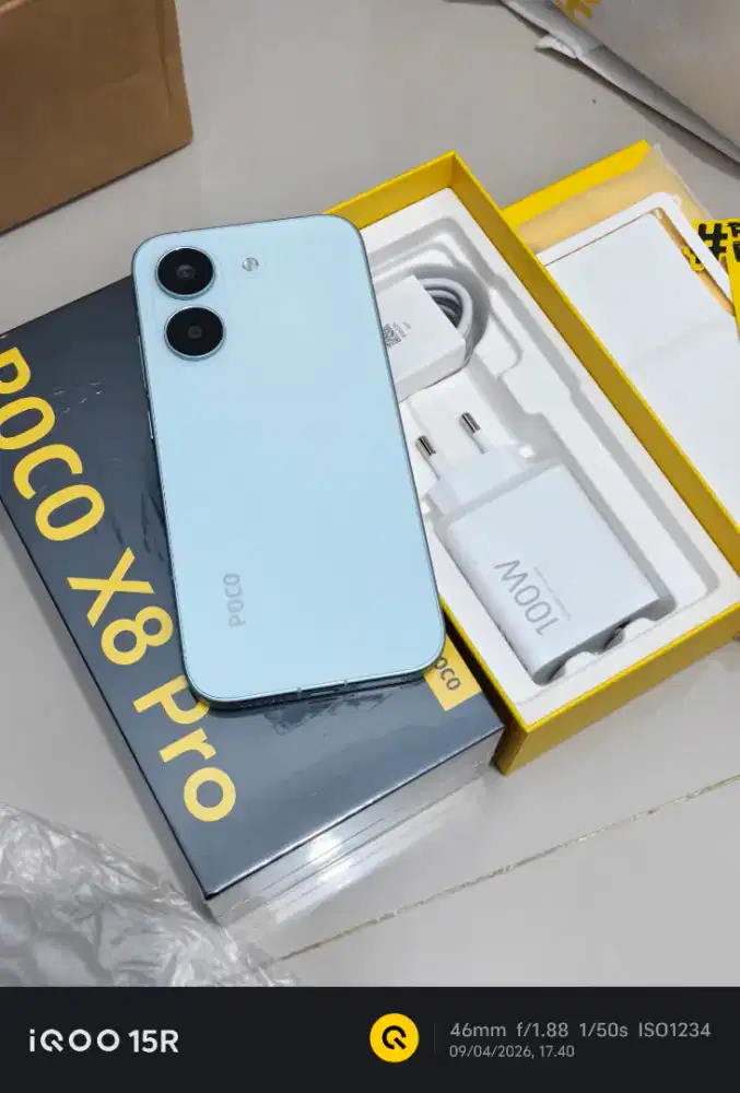POCO X8 PRO 5G RAM 12GB ROM 512GB TERTINGGI BNOB LIKE NEW