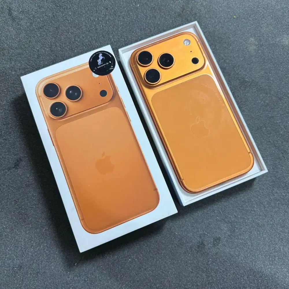 Iphone 17 pro 256 gb osmic orange plus adpater 20w