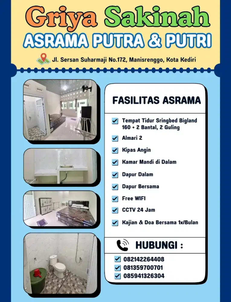 TERIMA KOS PUTRA & PUTRI