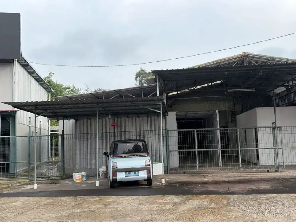Disewakan Gudang Siap Pakai Area Mlati Lokasi Dekat Mall SCH dan JCM