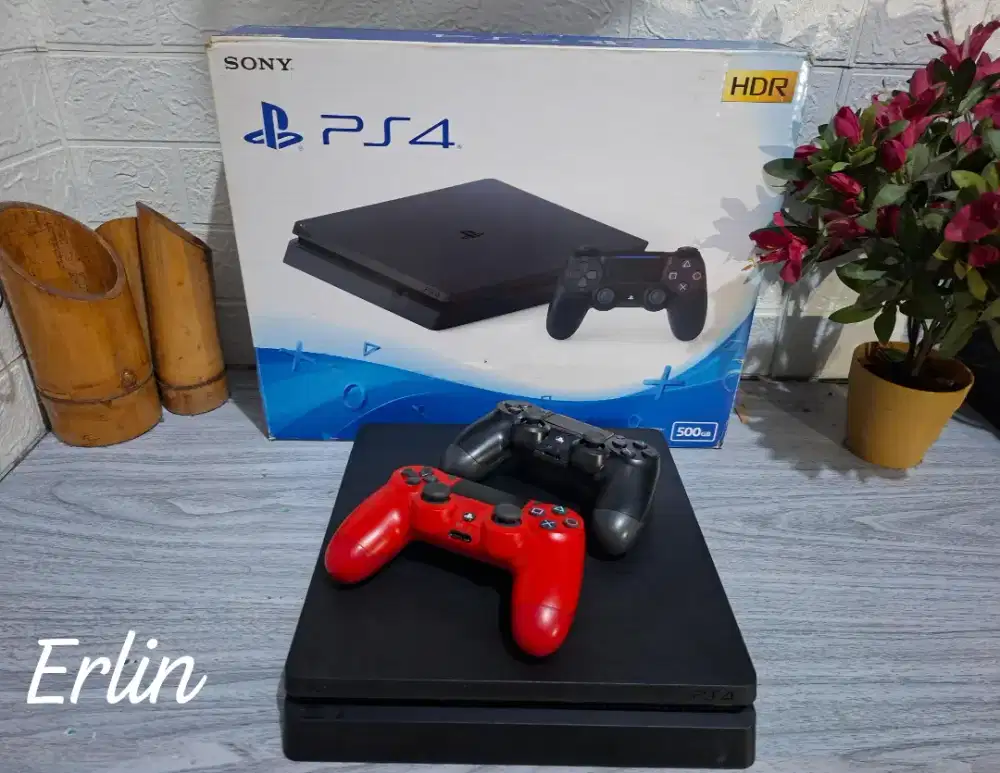 PS4 SLIM 500GB SERI 21 TERBARU FULLGAME TERMURAH DI PS 4 SLIM