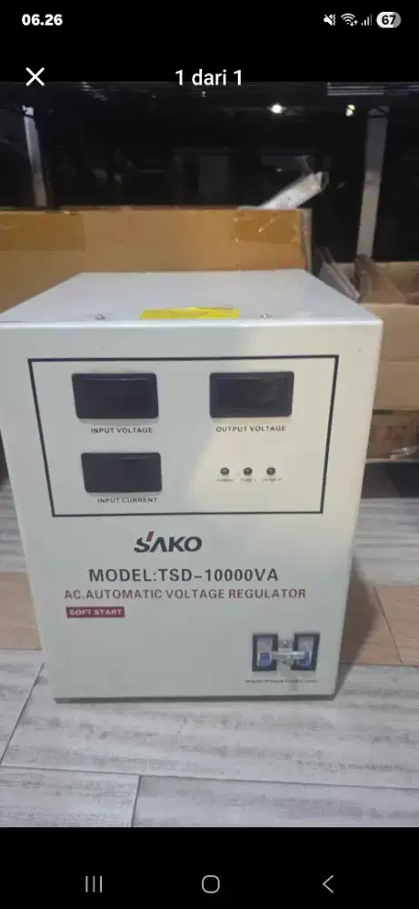 SAKO STABILIZER TSD 10000VA BEKAS