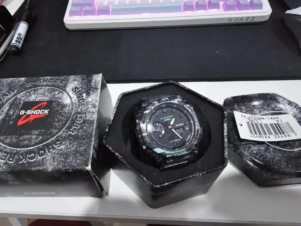 G Shock 2100-NN , Like New Garansi 2 Tahun Carbon Original