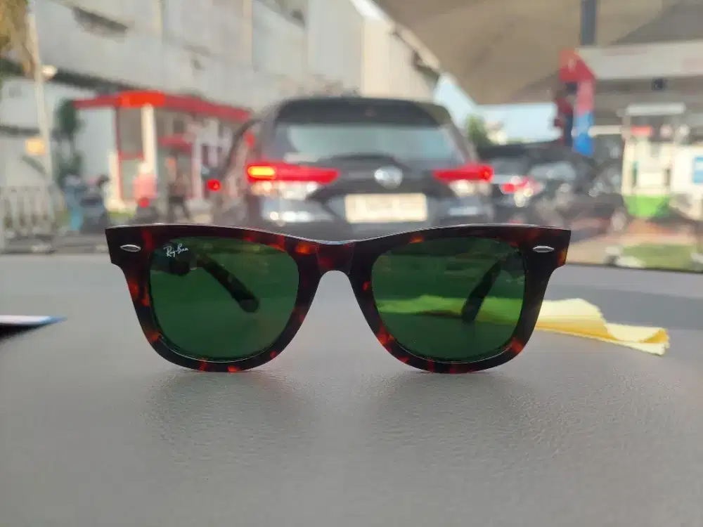 RayBan Wayfarer Turtoise Size50 Original 100% barang langka fullset