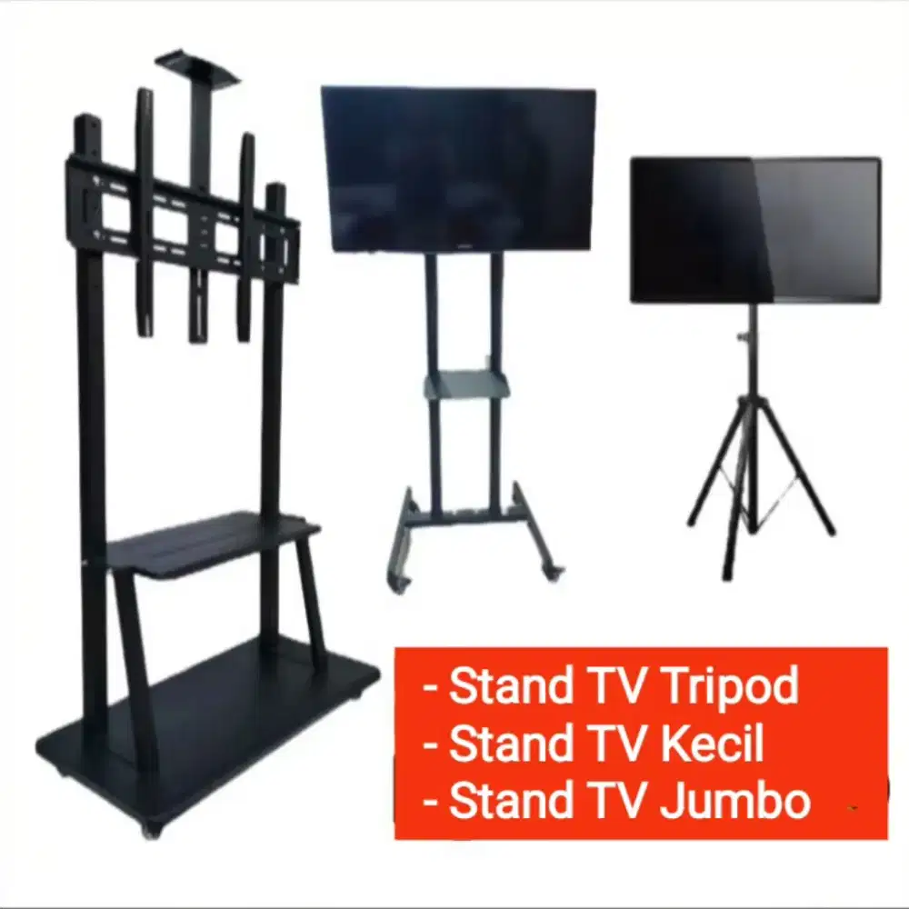 Bracket Standing TV LED Macam-Macam