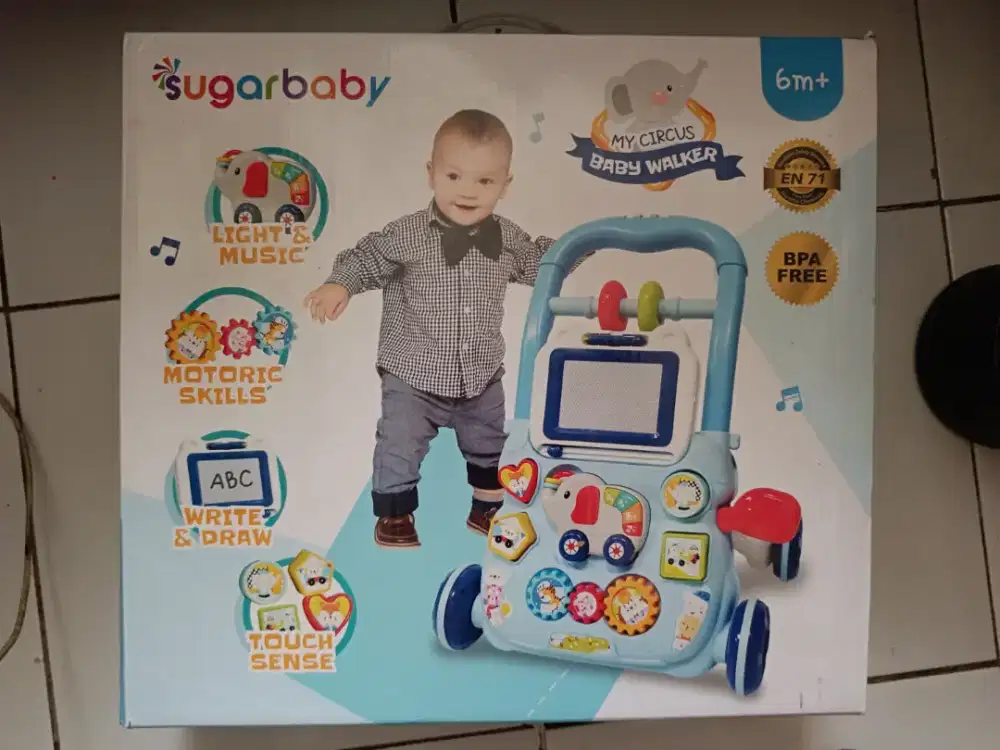 Dijual Push Walker Sugar baby kondisi siap pakai