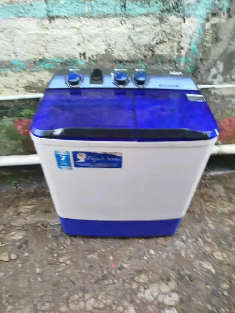 Bismillah dijual mesin cuci Aqua normal