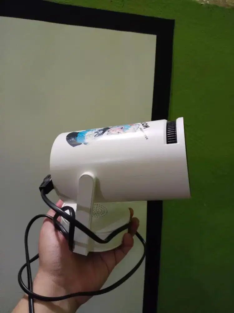 Proyektor Smart Tv Proyektor + Layar Matt White