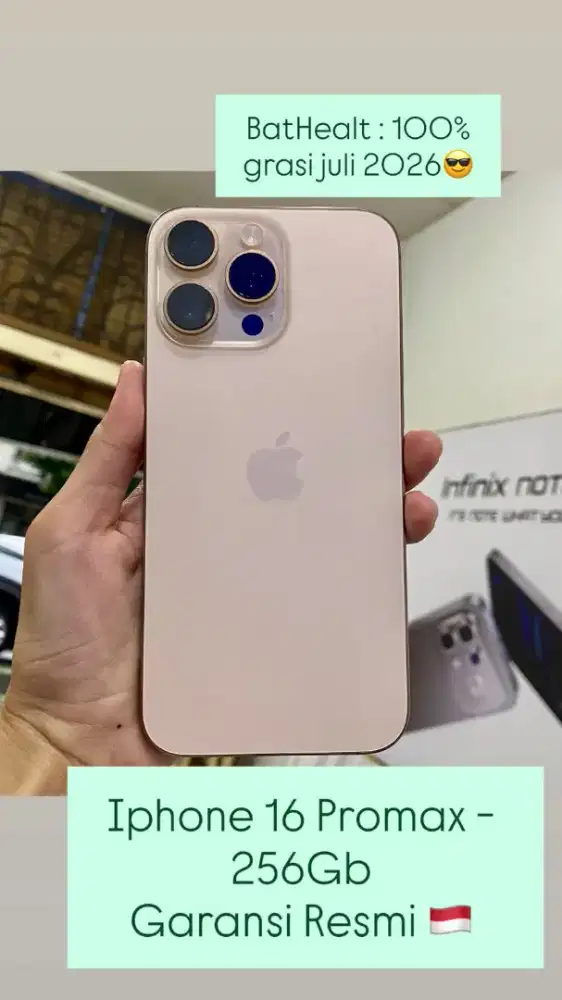 Iphone 16 promax 256gb ibox