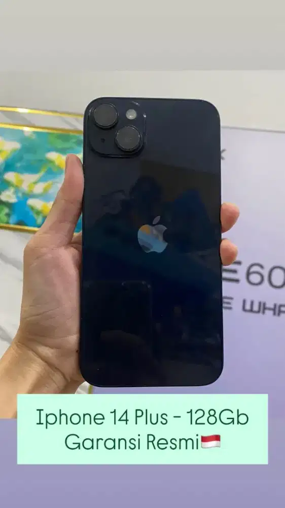 Iphone 14 plus 128gb black ibox