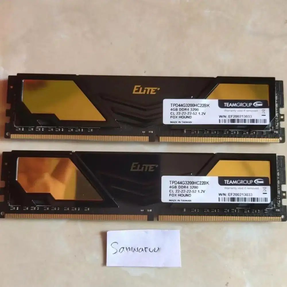 RAM 8GB 2×4 DDR4 3200MHz