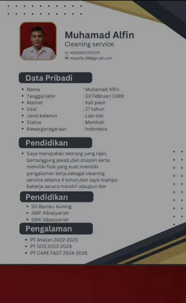 Cari lowongan pekerjaan