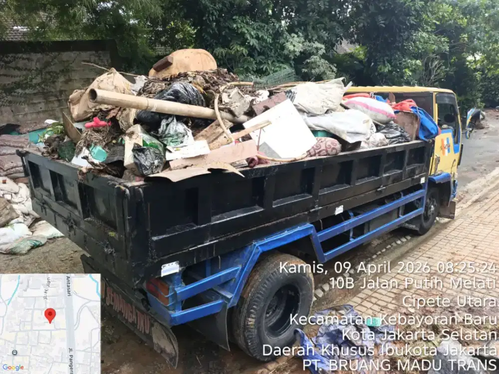 Jasa buang puing dan angkut sampah proyek