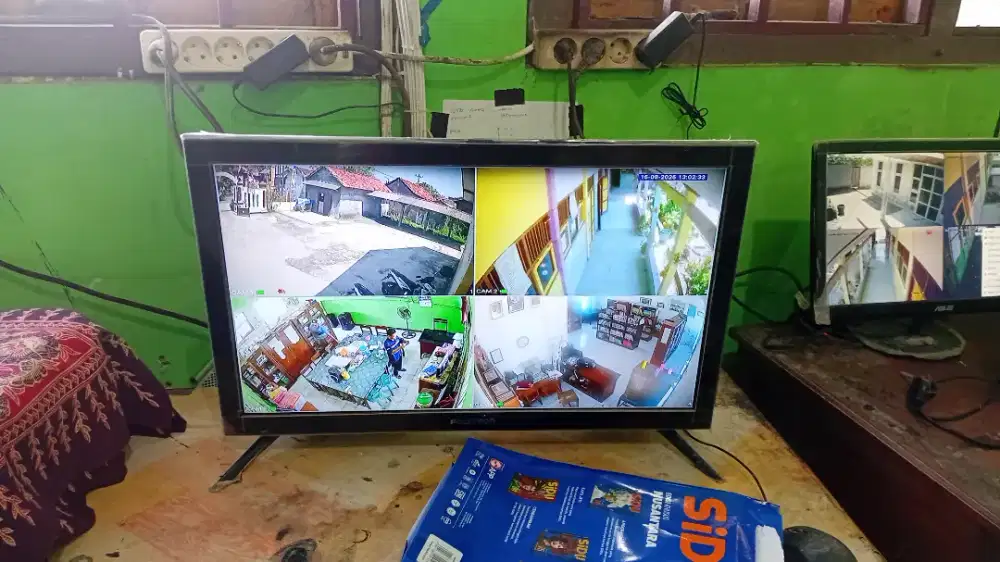 Cctv analog 4 camera dahua