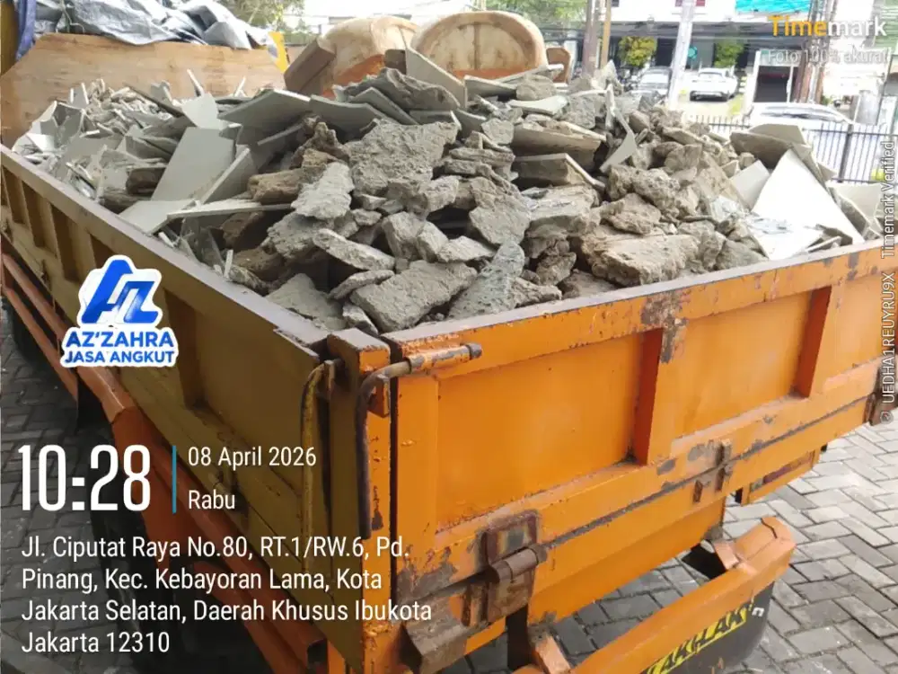 Jasa buang puing dan buang tanah