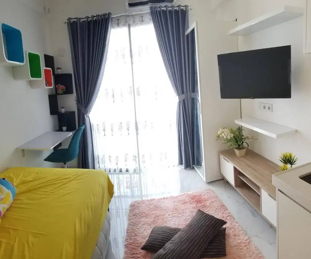 SEWA APARTEMEN SKYHOUSE BSD– FULL FURNISHED, SIAP PAKAI