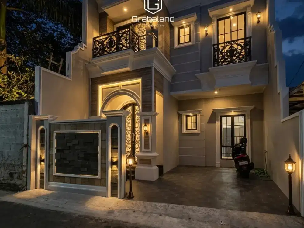 Rumah Classic Lahan 6x30M2 | Super Strategis 5 Menit Kampus USU | Type 100 3Ktidur