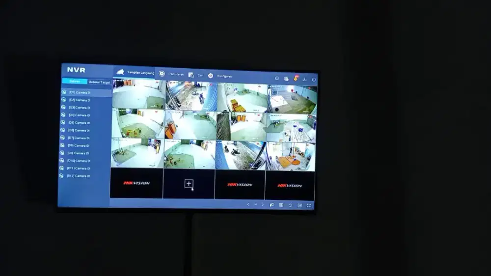 CCTV HIKVISION 4 chanel