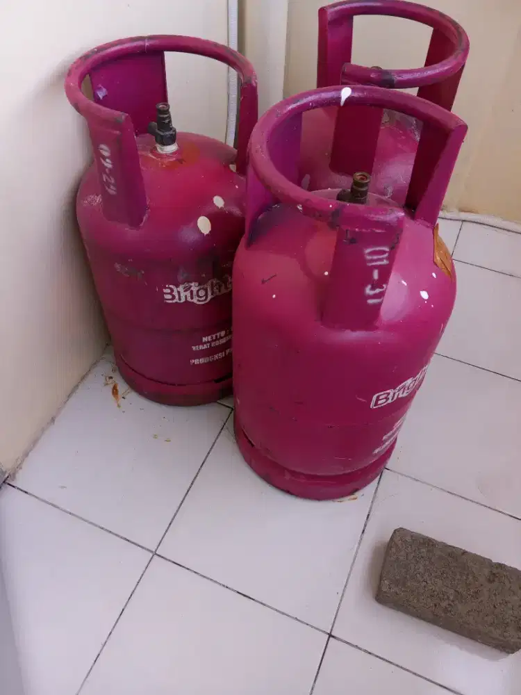 Gas elpiji 12kg pink kosong jual