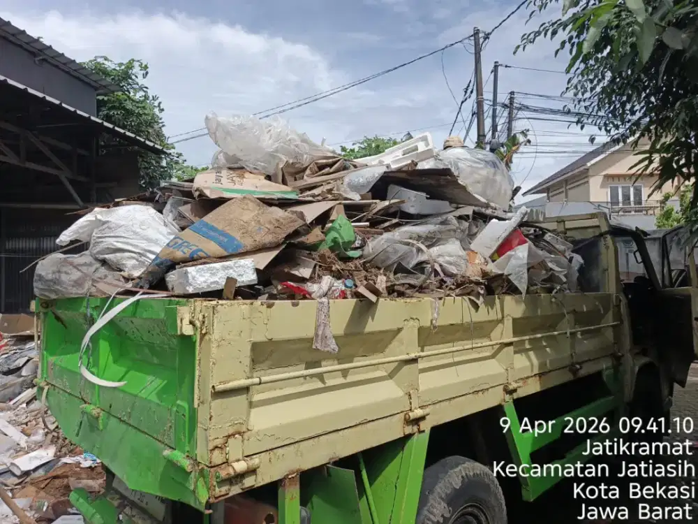 Jasa buang puing proyek dan galian tanah