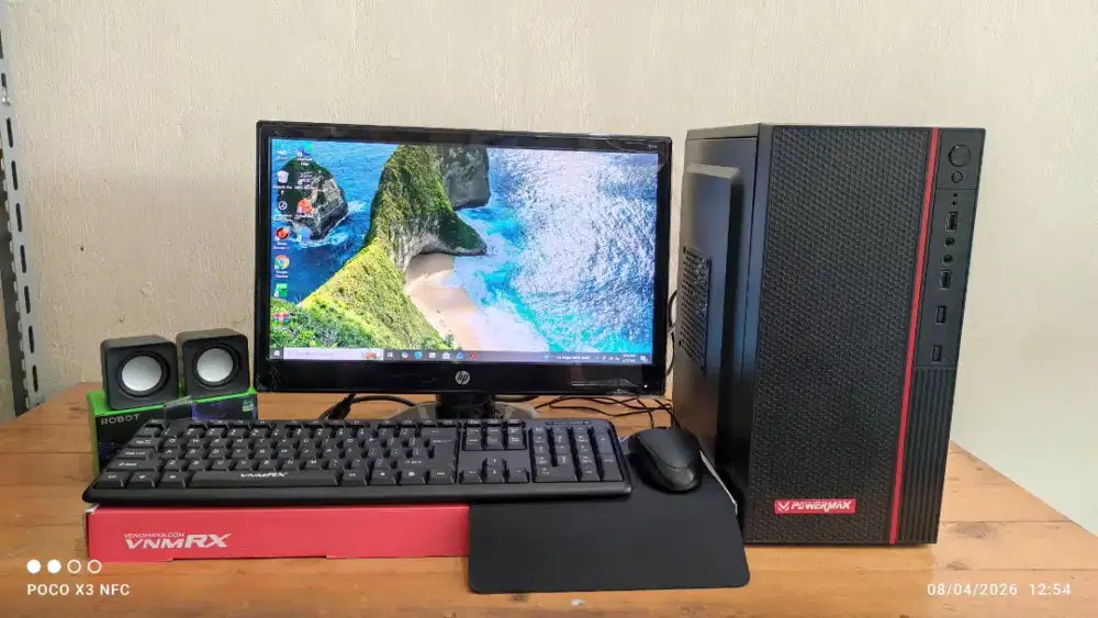 PC FULLSET CORE I5 GEN-4 (8/240GB) LED 19 INCH KONDISI NORMAL