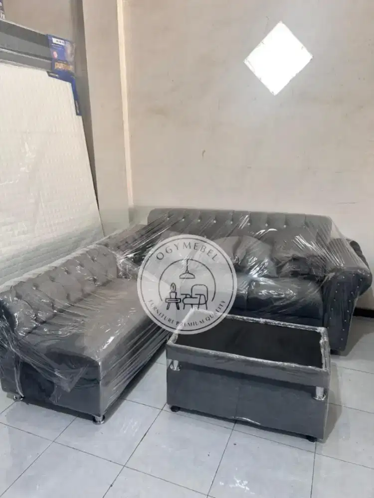 READY SOFA TAMU L BLUDRU TERLARIS SALE