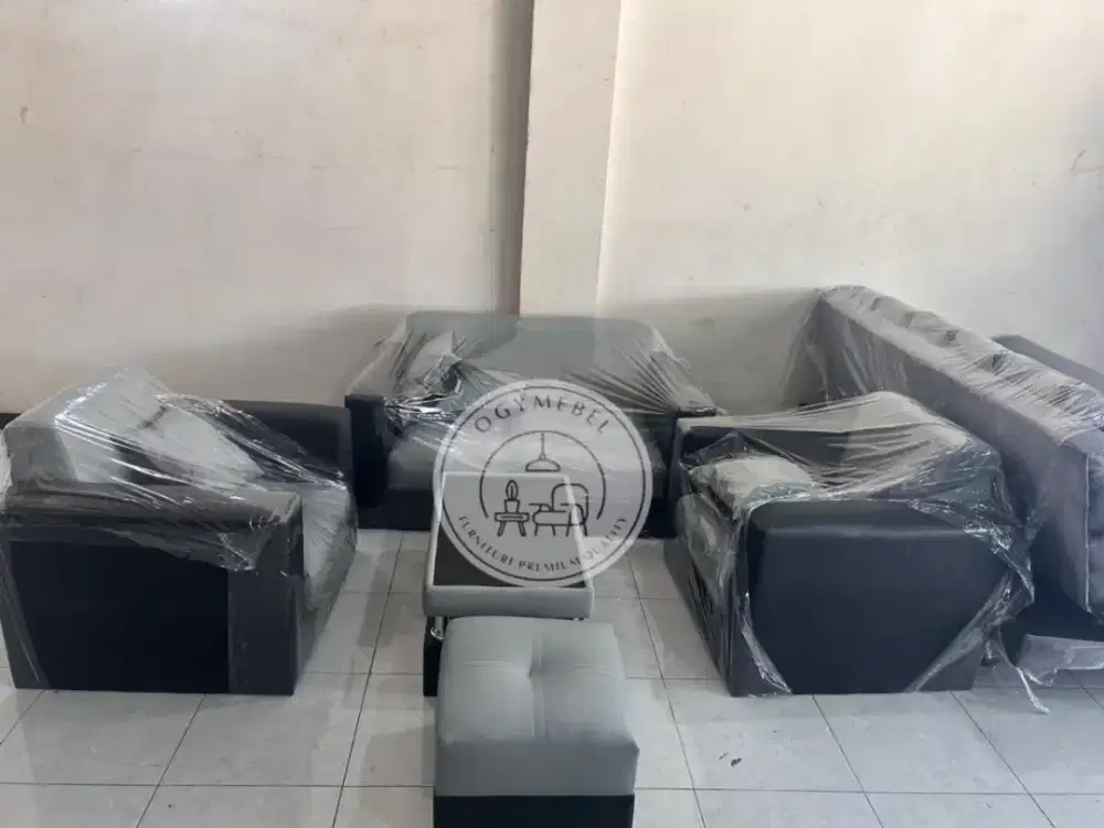 READY SOFA TAMU SET KULIT TERLARIS SALE