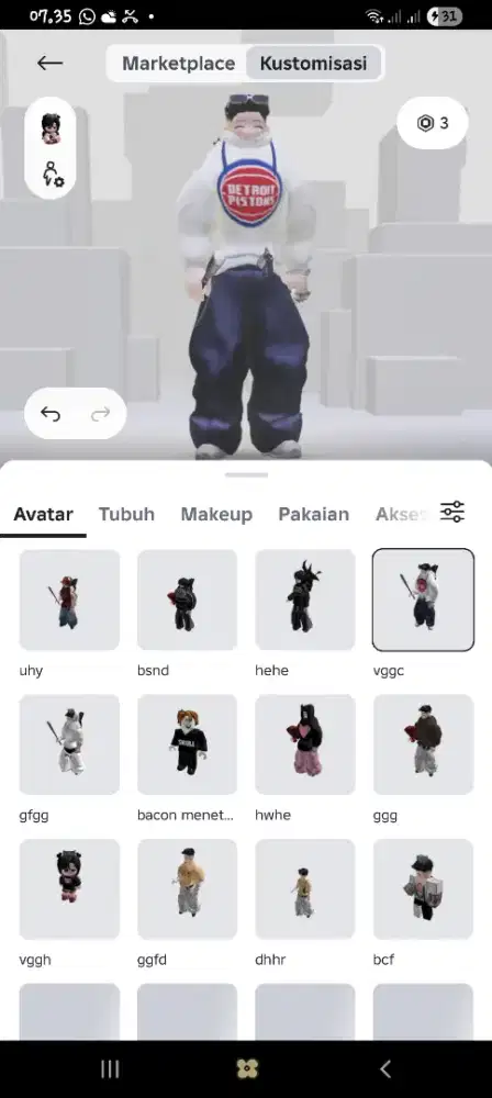 Akun ROBLOX CWE CWO BISA PAKAI
