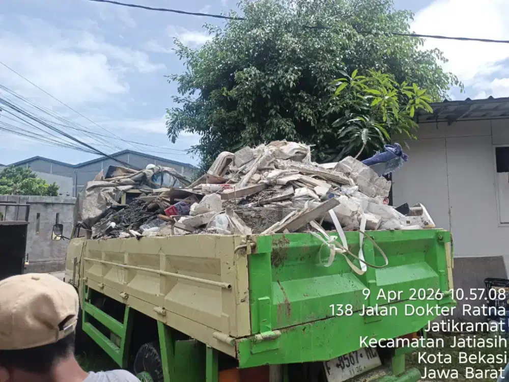 Jasa angkut puing dan pengurugan