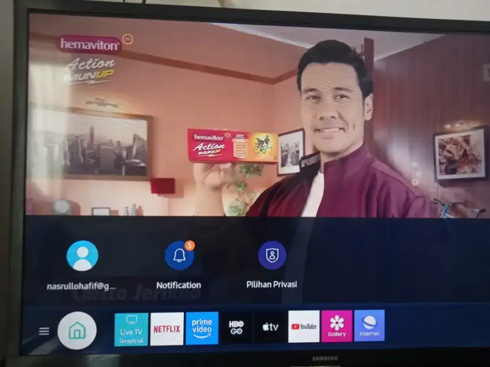 Dijual SmartTV samsung 32Inch