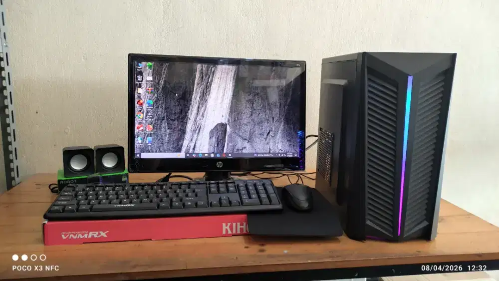 PC FULLSET CORE I5 GEN-4 (8/500GB) LED 19 INCH KONDISI NORMAL