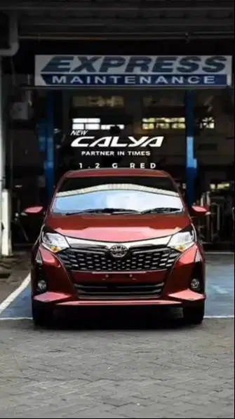 Dijual Mobil Calya 2025 Matic G-AT Red Mettalica