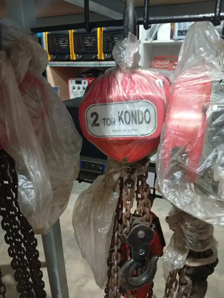 CHAINBLOCK KATROL 2 TON KONDO CHAINBLOCK KONDO 2 TON