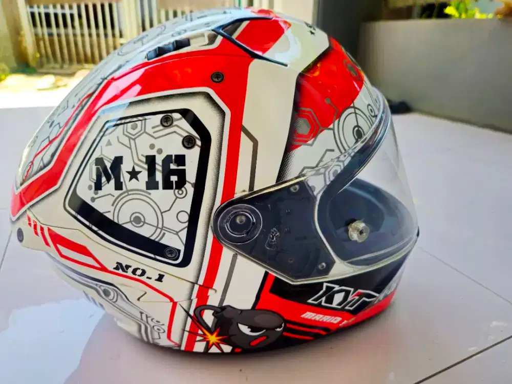 Helm KYT TT Course Super Mario (Limited Edition) – Intercom Ready