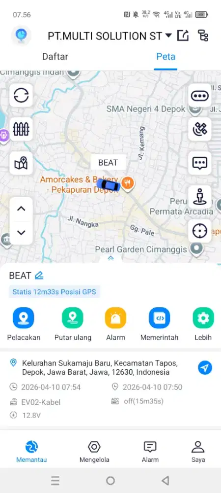 GPS khusus motor