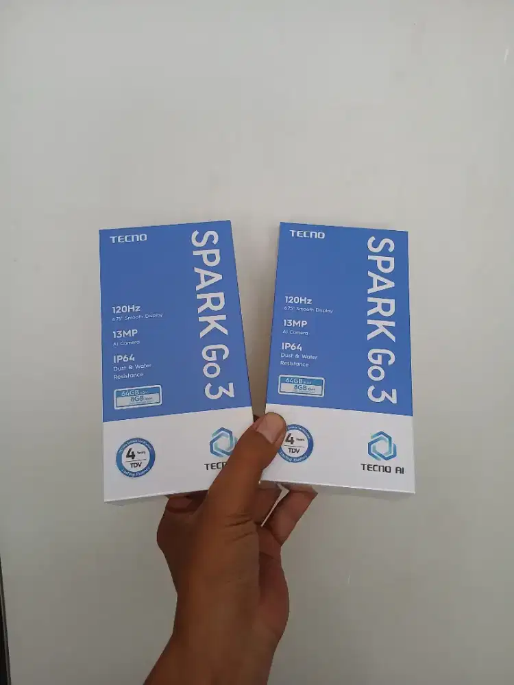 Fast respon WA Tecno Spark GO3 4+4/128 Garansi resmi 13bl