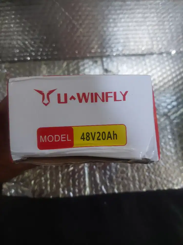 Carger litium ion orisinil sepedah listrik uwinfly