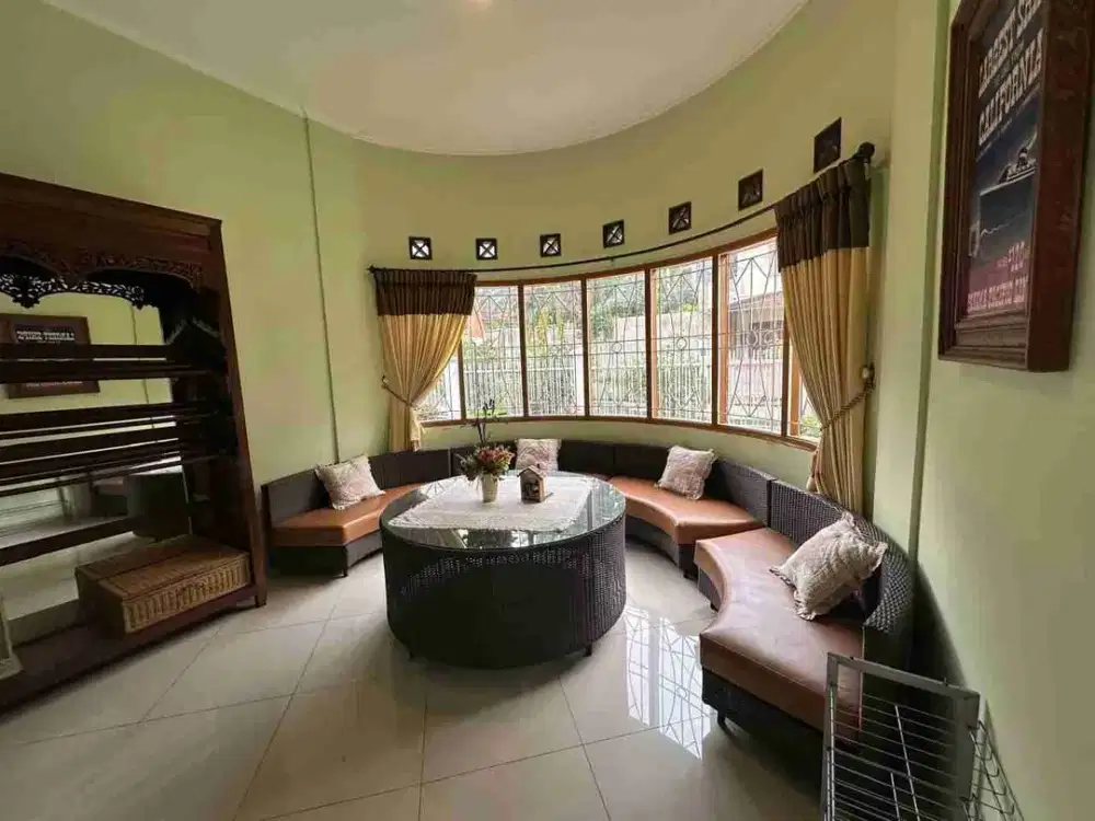 Jual rumah hdp timur luas sejuk furnish 90%