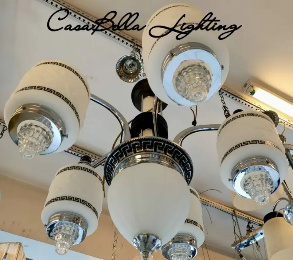 LAMPU GANTUNG MODER AESTHETIC