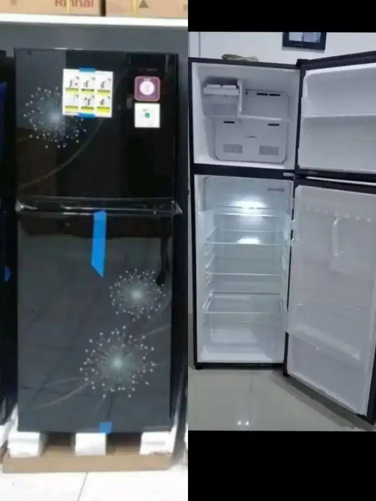 Dijual kulkas 2 pintu second