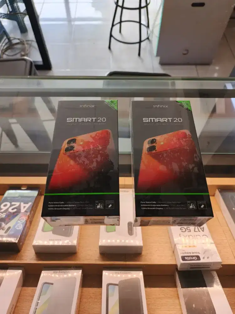 Fast respon WA Infinix Smart 20 4+4/128 Garansi resmi 1thn