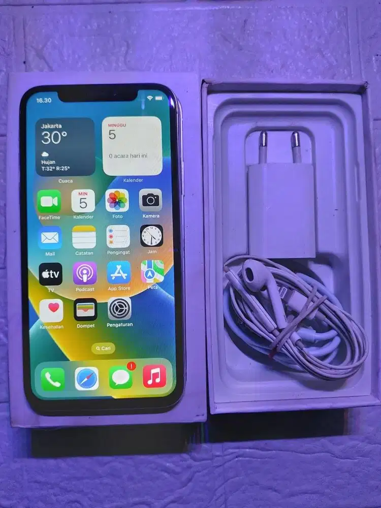 iPhone X 64GB iBox Mulus Siap Pakai